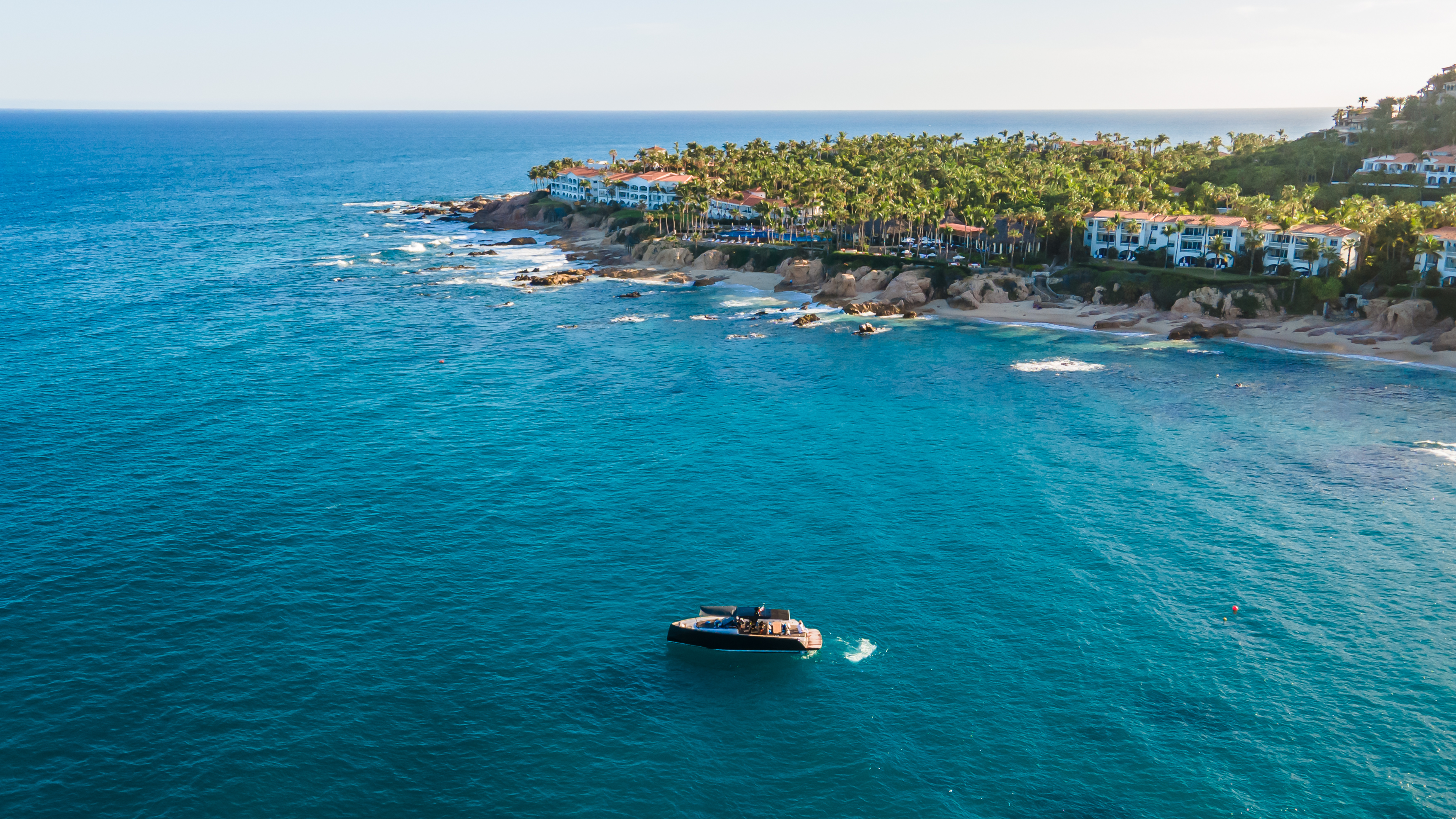 Bésame Cabo aerial coastline