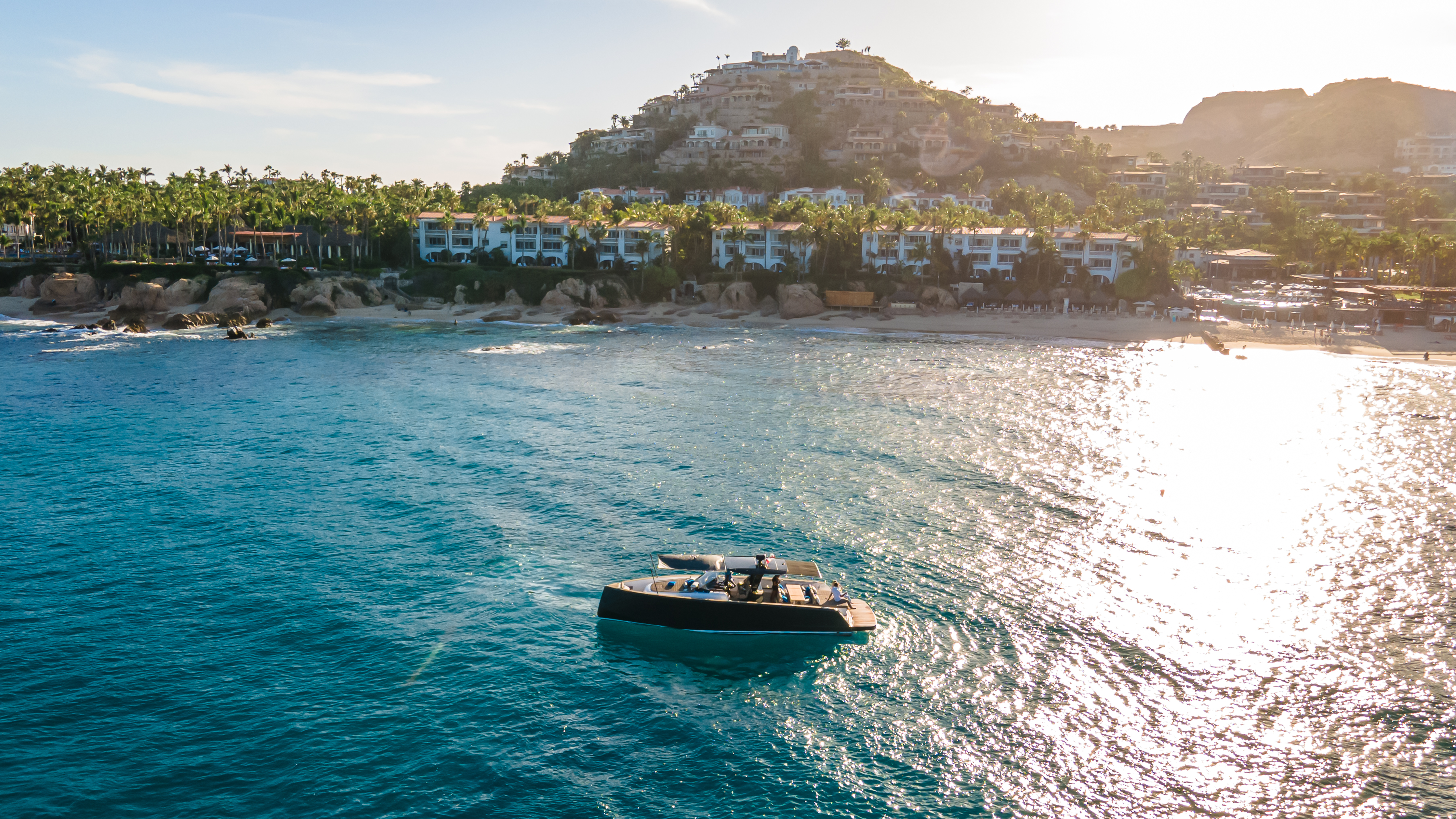 Bésame Cabo aerial Palmilla Bay